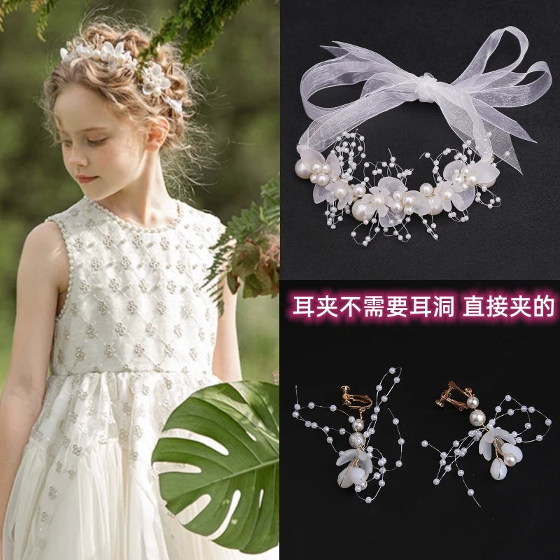 Vintage Pearl Hair Clip for Qipao, Retro Shanghai Style Barrettes, Elegant Hairpin