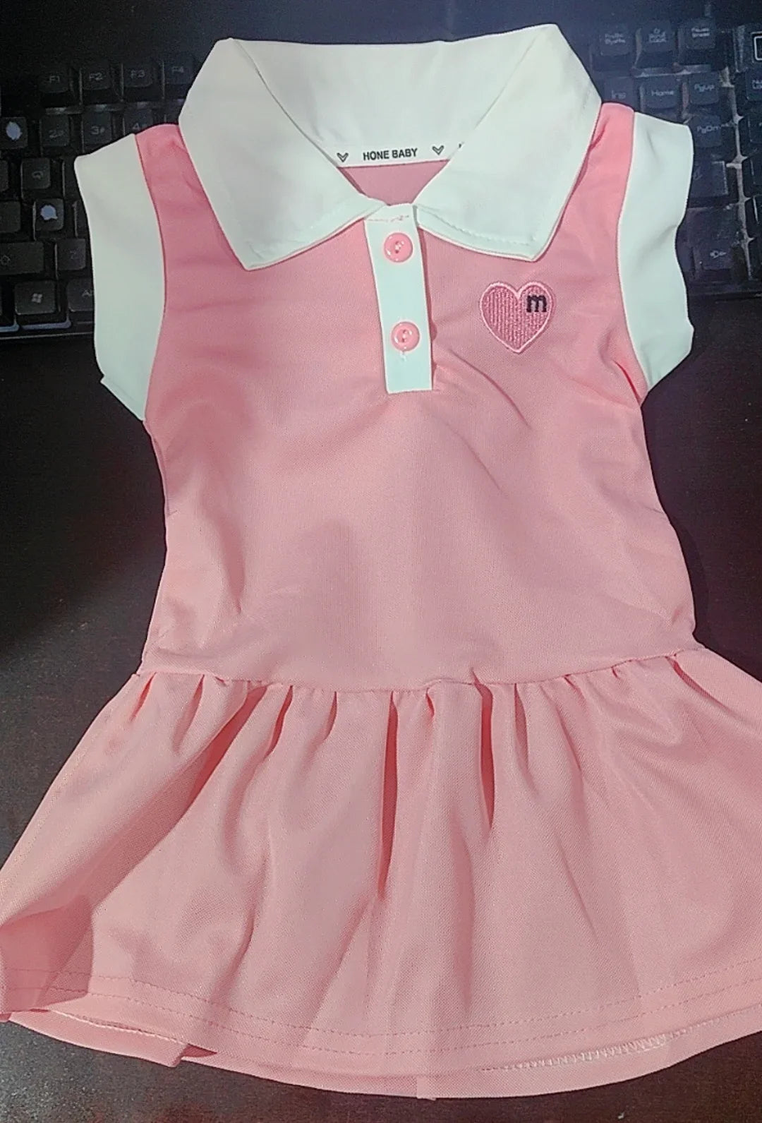 Summer Turn-Down Collar Kids Clothes Fashion Toddler Baby Girls Clothing Summer Dress Girl Clothes