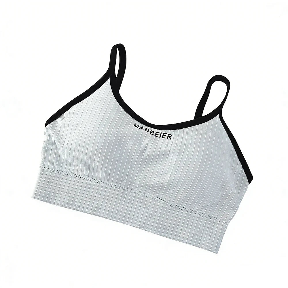 Comfortable Lingerie Wireless Bra Simple Elastic Brassiere for Women Underwear Seamless Bras Sport