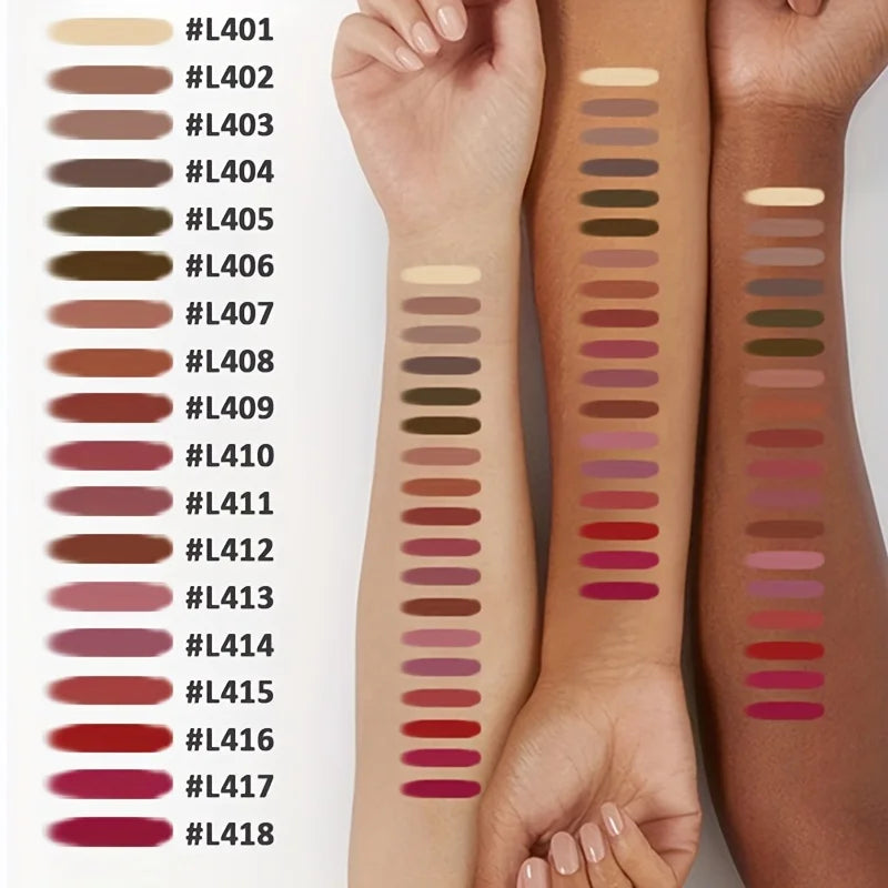 Velvet Matte Lip Liner Pencils Set Long-Lasting Non-Drying Perfect for Lining Filling Lips Versatile for All Skin Typ