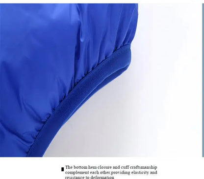 Winter Boy's Warm down Parka Fleece Lined Windbreaker Hooded Coat Kids Cotton Thicken Thermal Padded Fashion Outerwear