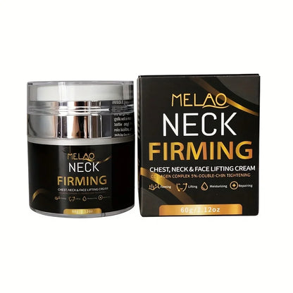 MELAO Neck Firming Cream Facial Moisturizer with Retinol, Collagen peptides & Hyaluronic Acid - Day & Night Hydrating Face Cream