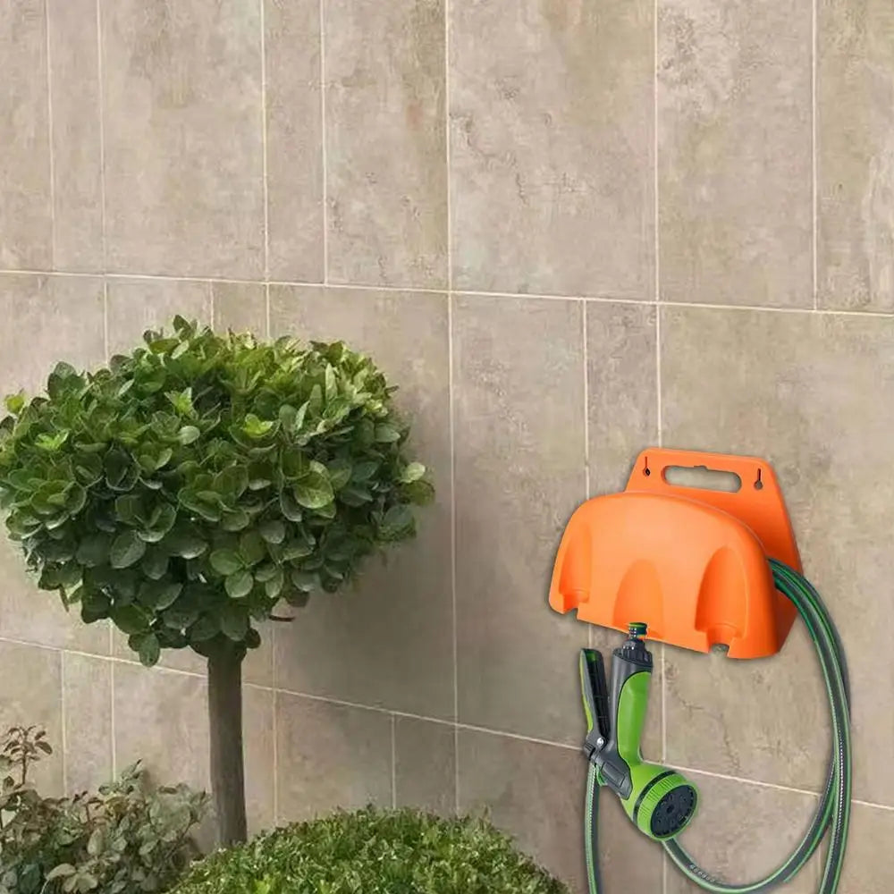 Garden Hose Hanger Wall Mount Irrigation Tool Storage Holder Watering Pipe Hose storage Organizer For Greenhouse Fence Balcony