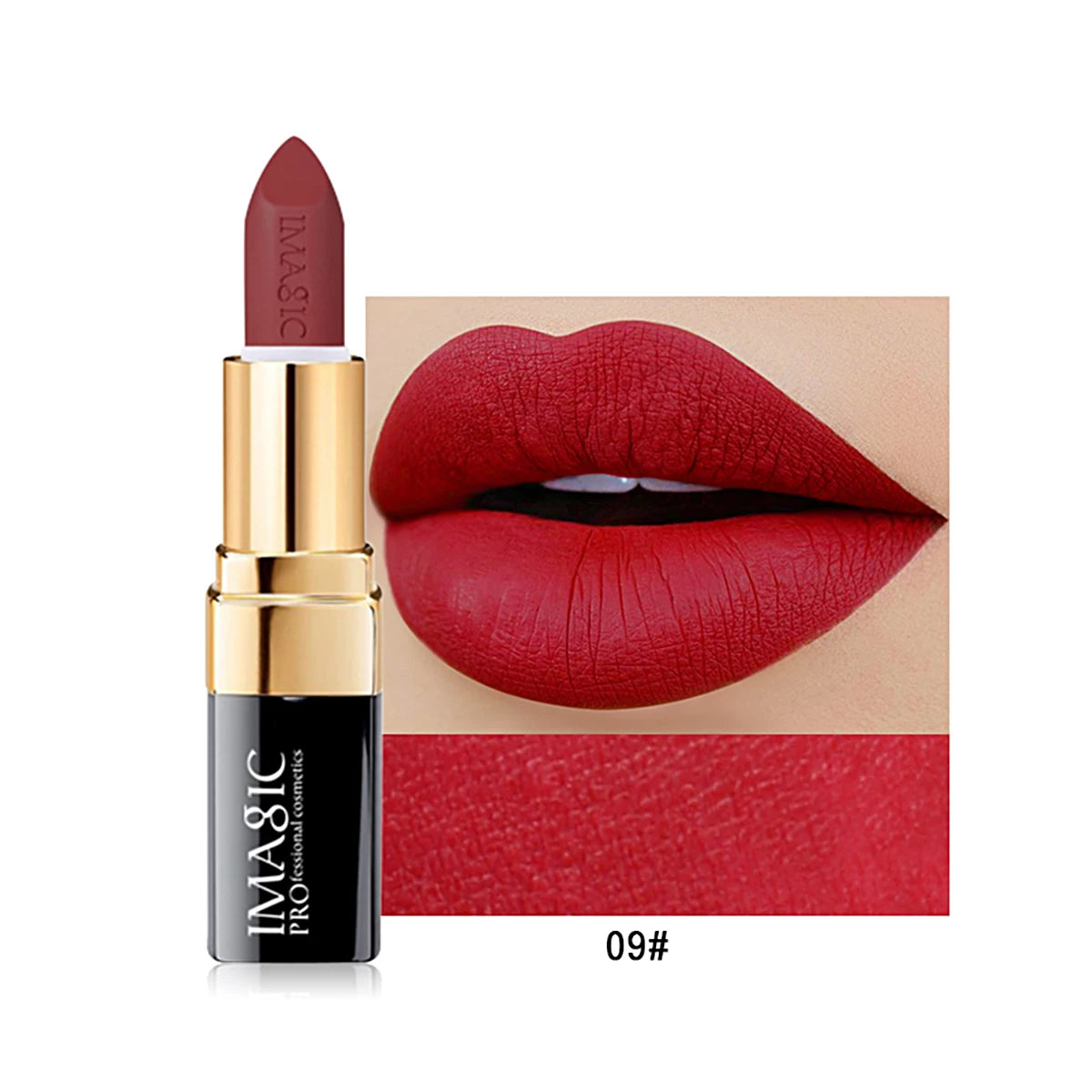 Lipstick Matte Waterproof Velvet Pigment Nude Rouge Waterproof Long Lasting Lip Profissional Cosmetics Beauty