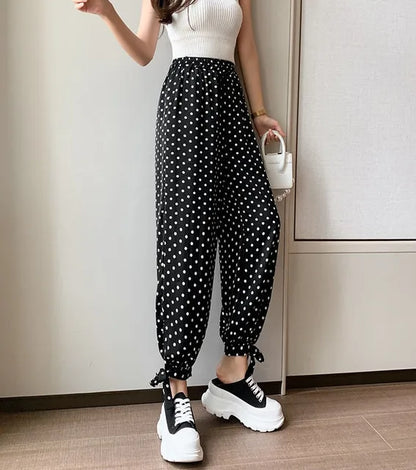 Women's Pants High Waist Outfits Quality New In Aesthetic Autumn Y2k Streetwear Harajuku All Medium Slacks Harem Female Trousers