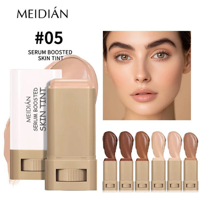 Stick Foundation Balm Brighten Skin Tint Foundation Stick Smooth Plumper Hight Coverage Travel Bronze Foundation Stick Makeup