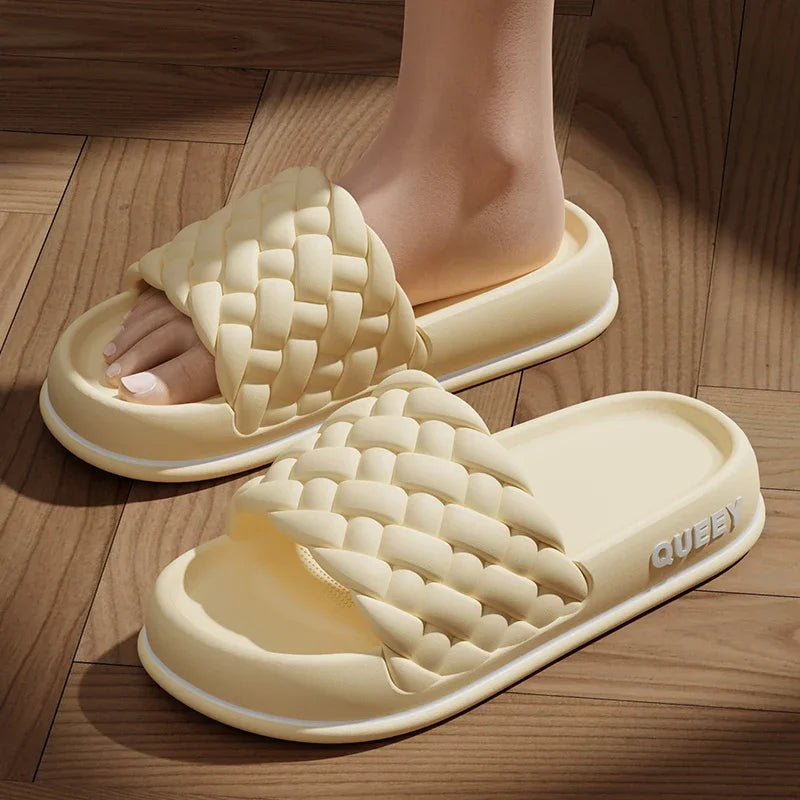 Women Cloud Sandals Bangladesh - Anti-Slip Thick Sole Summer Slippers for Women
