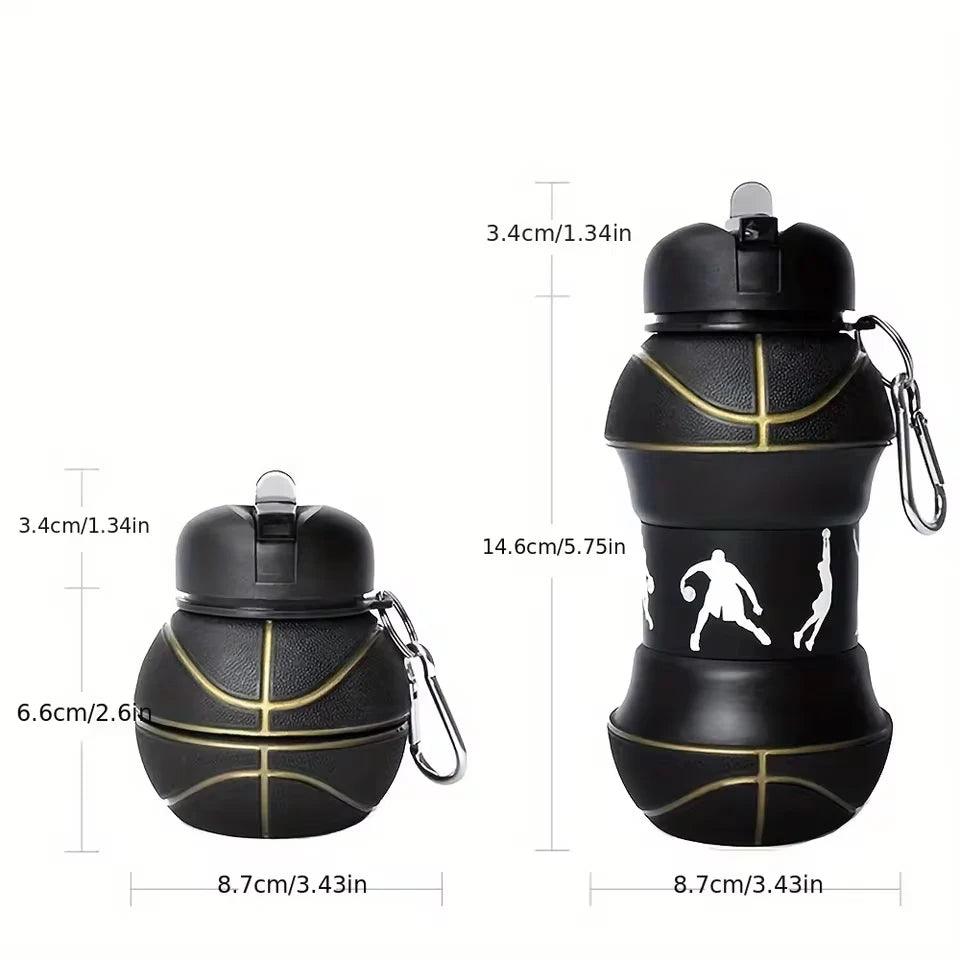 Basketball Soccer Sports Ball Design Tumbler Cup - Insulated Stainless Steel Drinking Cup Gift for Men Women Kids
