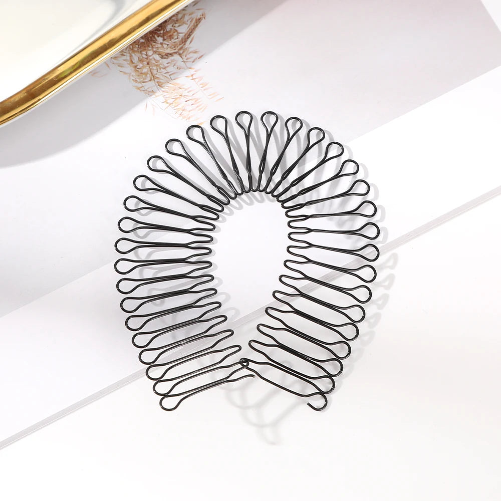 Camellia Hair Comb Invisible Bangs Hair Clip Tidy Artifact Hair pin Girls Hairpin Women Tools Fixed Inser Comb Hair Accessories