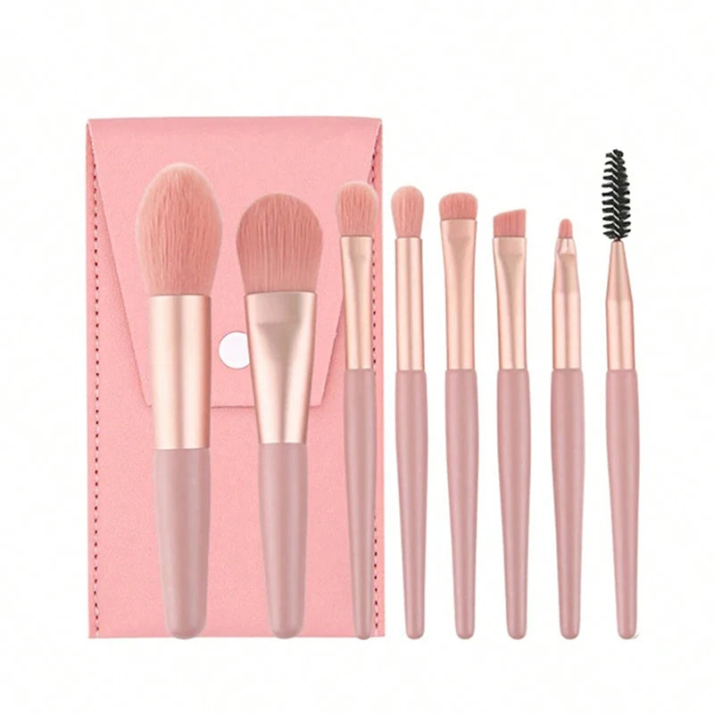 Makeup Brushes Set Eye Shadow Foundation Women Cosmetic Brush Eyeshadow Blush Beauty Soft Make Up Tools Bag