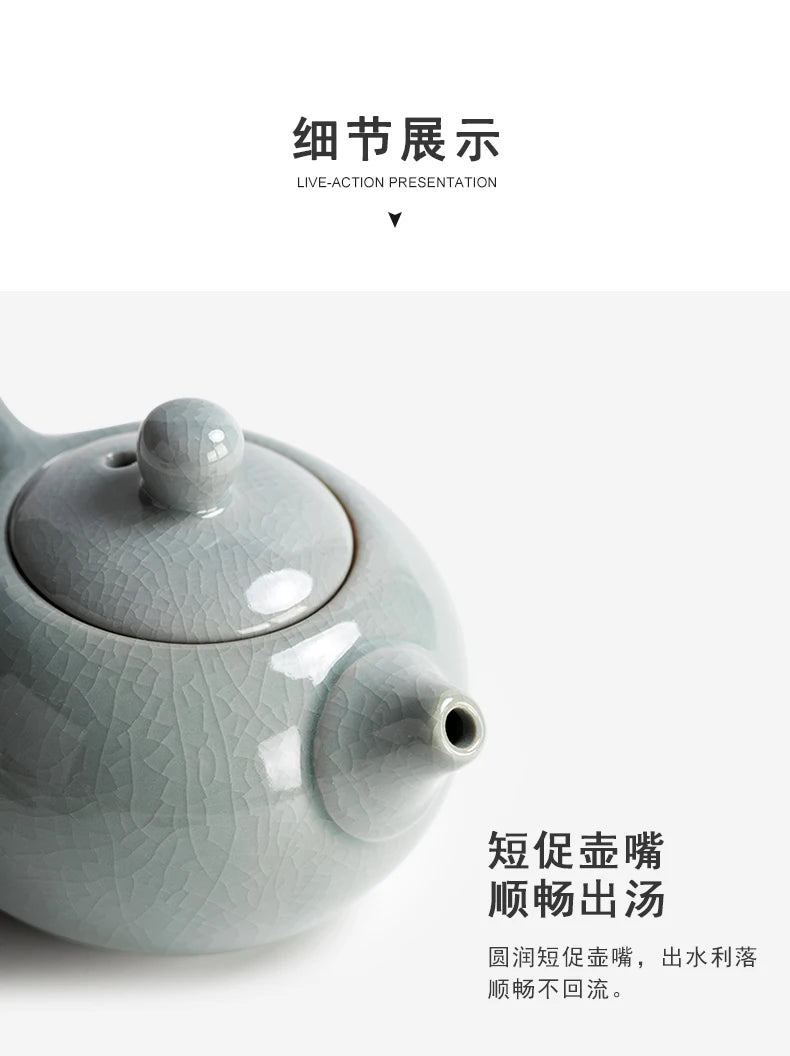 China-Chic Cultural and Creative Tea Set Gift Set Customized logo for business gift giving activities