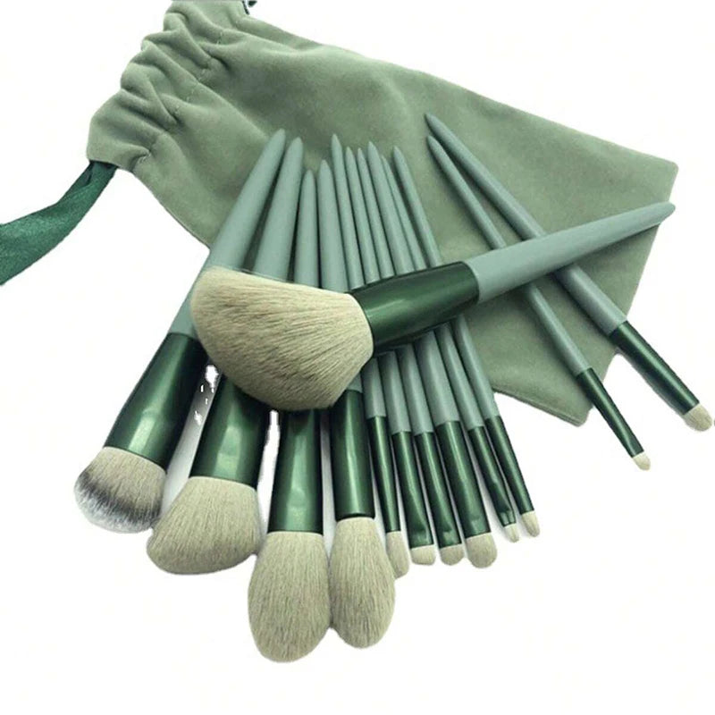 Makeup Brushes Set Eye Shadow Foundation Women Cosmetic Brush Eyeshadow Blush Beauty Soft Make Up Tools Bag