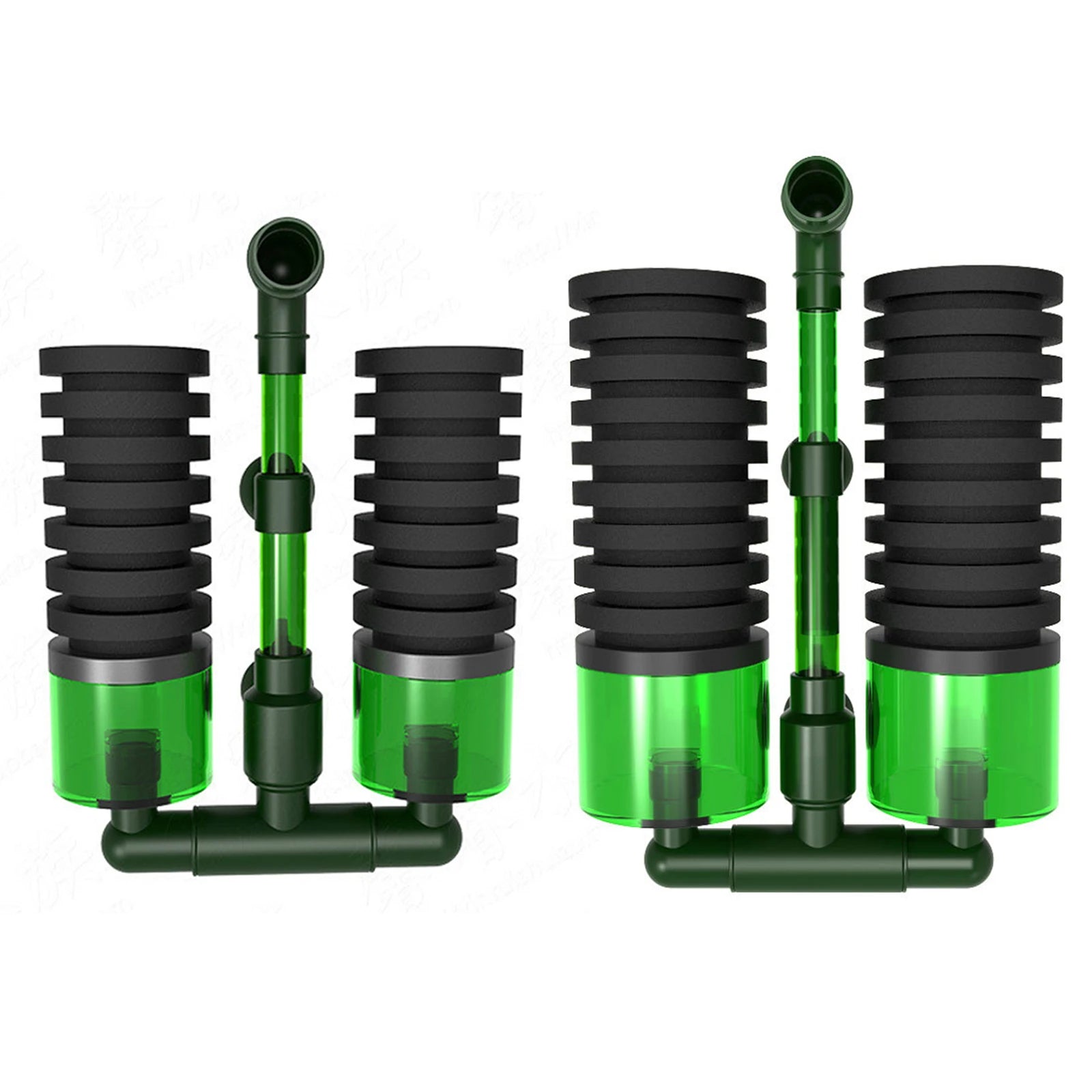 Aquarium Fish Breeding Filters Absorbs Dirt Aquarium Oxygen Filtration Pump Biochemical Sponge Filter Water Cleaning Accessories