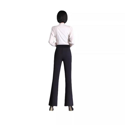 Fashionable Casual Pants Women's Slimming Micro-flared Loose Fit Korean Style Long Trousers Versatile Casual Bell Bottoms