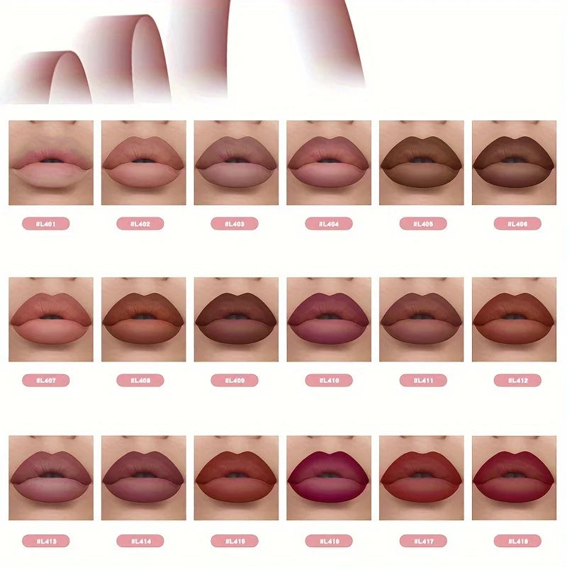Velvet Matte Lip Liner Pencils Set Long-Lasting Non-Drying Perfect for Lining Filling Lips Versatile for All Skin Typ