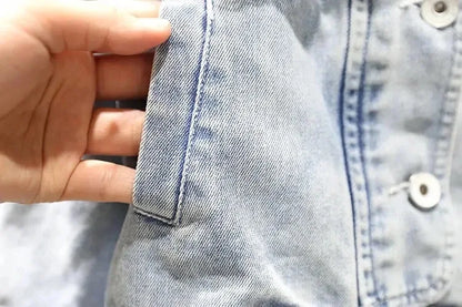 1-10 Years Baby Girls Denim Jacket New Fashion Kids Jean Coat For Girls Sweet Lace Design Princess Outerwear Children's Clothing