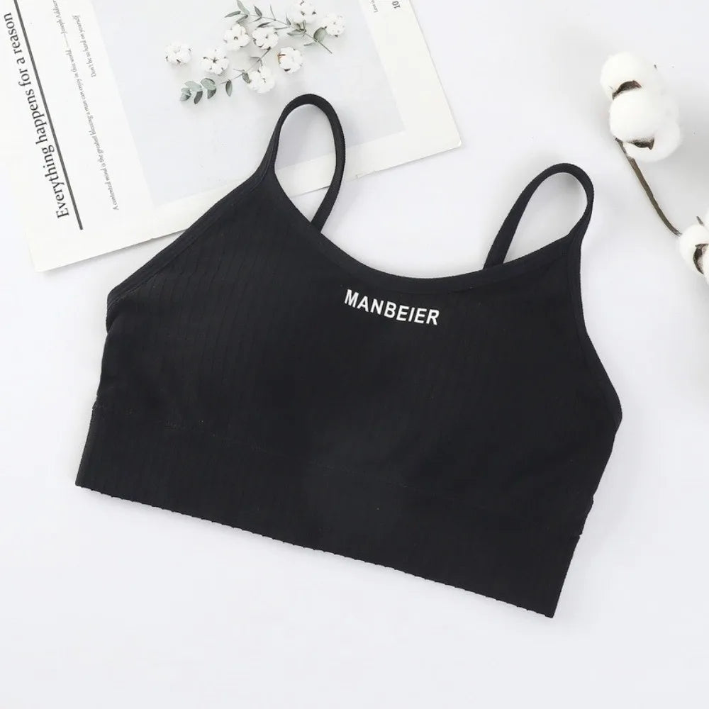 Comfortable Lingerie Wireless Bra Simple Elastic Brassiere for Women Underwear Seamless Bras Sport