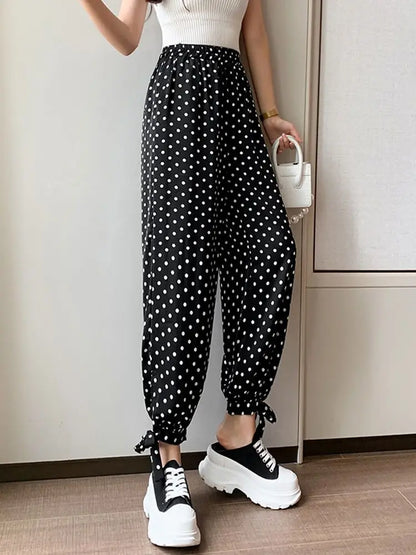 Women's Pants High Waist Outfits Quality New In Aesthetic Autumn Y2k Streetwear Harajuku All Medium Slacks Harem Female Trousers