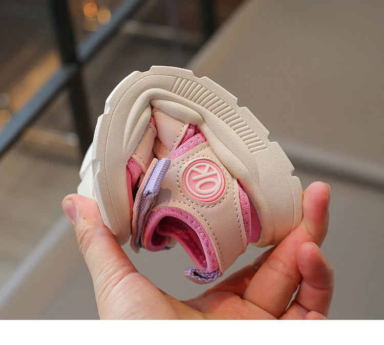 Summer Anti-Slippery Little Kids Sandals for Girls Non-Slip Soft Sole Toddler Beach Shoes School Versatile Chic Casual Footwear