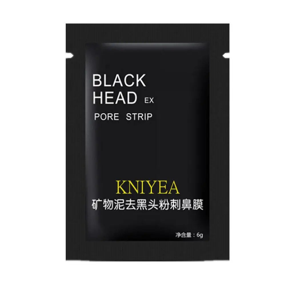 Deep Cleansing Black Mask Bamboo Charcoal Blackhead Remover Face Mask Skin Care  Peal-off Nose Mask Skin Care