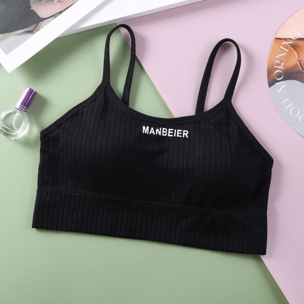 Comfortable Lingerie Wireless Bra Simple Elastic Brassiere for Women Underwear Seamless Bras Sport