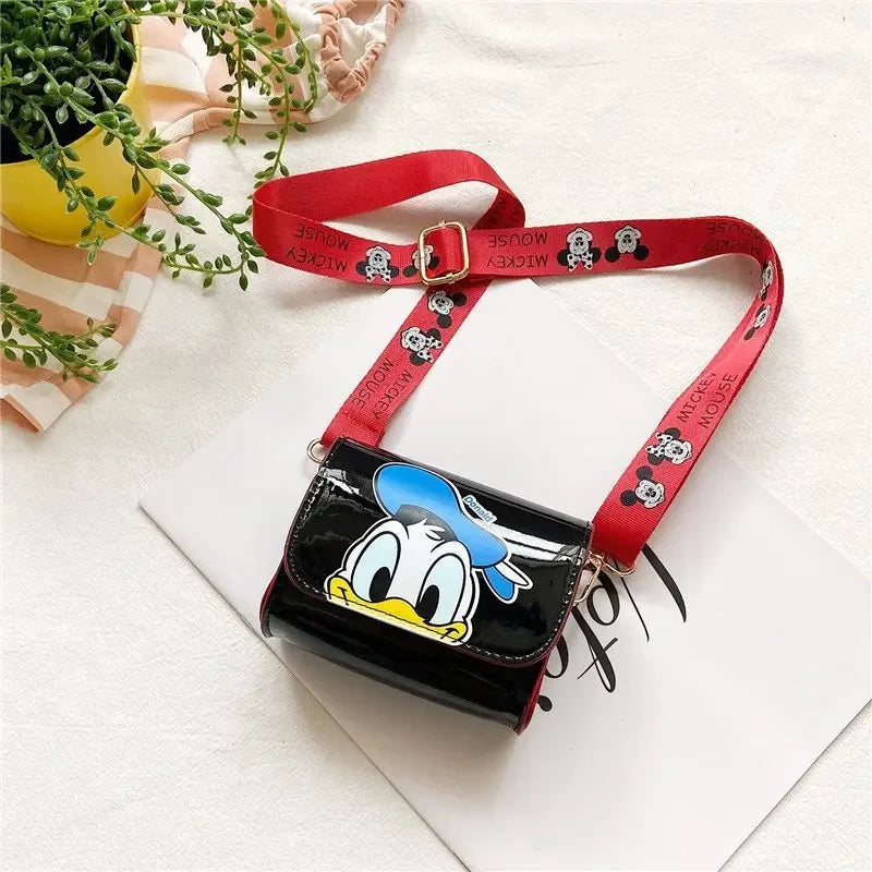 Cartoon Women's Bag Mickey Mouse Pictures Shoulder Bags Cute Girl Messenger Bag Coin Purse Fashion Anime Women Bags Gifts