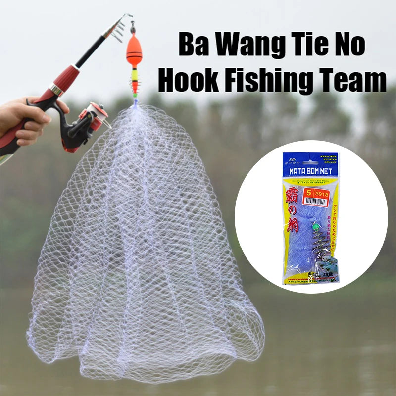 Bully Bundle Hookless Fishing Set Simple Small Fish Net Explosive Hook