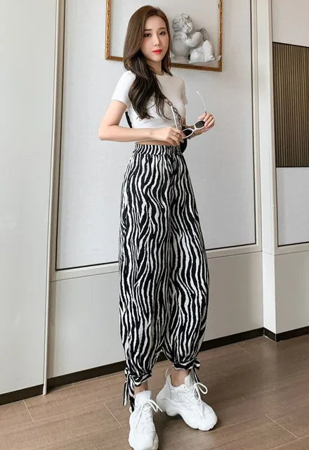 Women's Pants High Waist Outfits Quality New In Aesthetic Autumn Y2k Streetwear Harajuku All Medium Slacks Harem Female Trousers