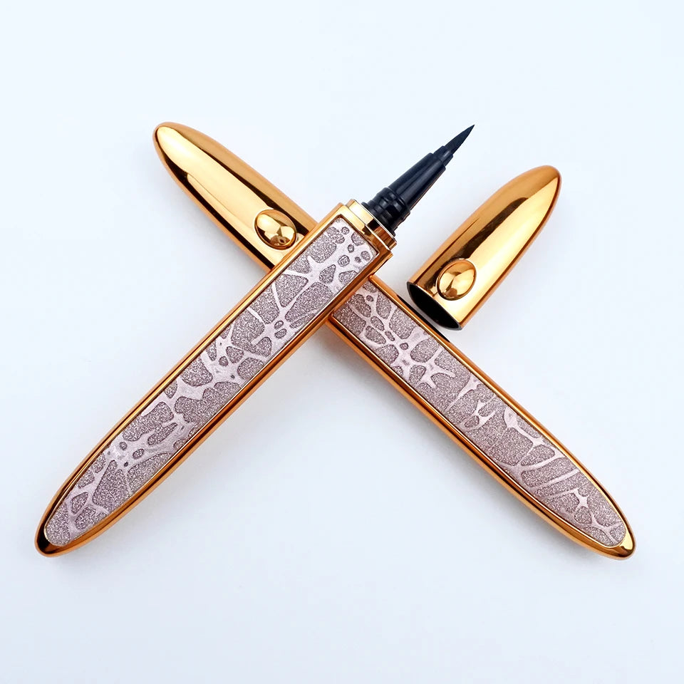 Makeup Tool Eyeliner Glue Pen self-Adhesive Liquid Waterproof Black eyeliner Pencil Cosmetics False Eyelashes