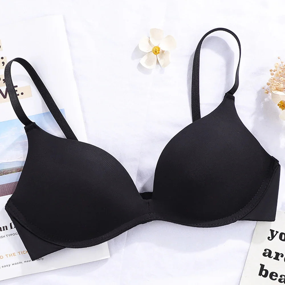 Womens Bra Wireless Gather Lingerie Sexy Bralette Underwear Development Stage Bras BH Tops Size AAA AA A B Cup