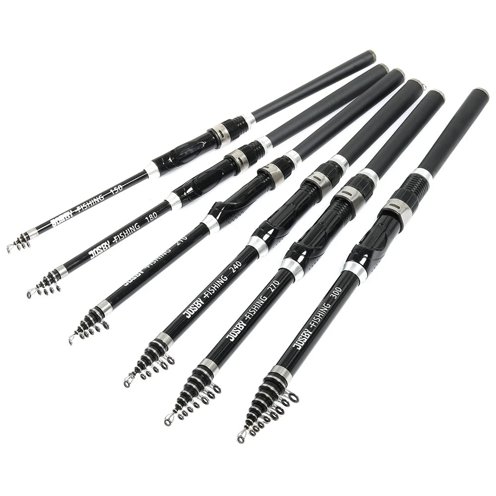 Fishing Rod Feeder Surf Rock 1.5M 1.8M 2.1M 2.4M 2.7M 3.0M Telescopic Ultralight Portable Sea Travel