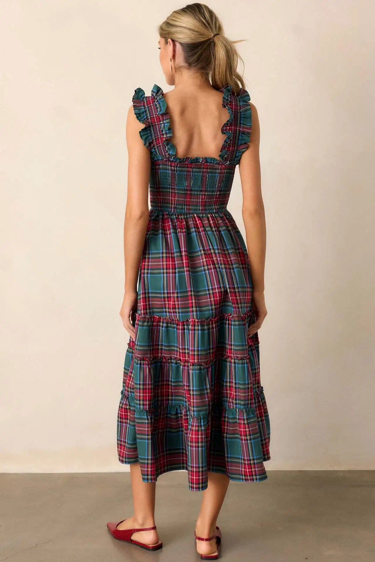 Woman Clothes Party Dresses French Retro Plaid Slim Irregular Dress Women's New Design Skirt Elegant Party Dresses Clothing