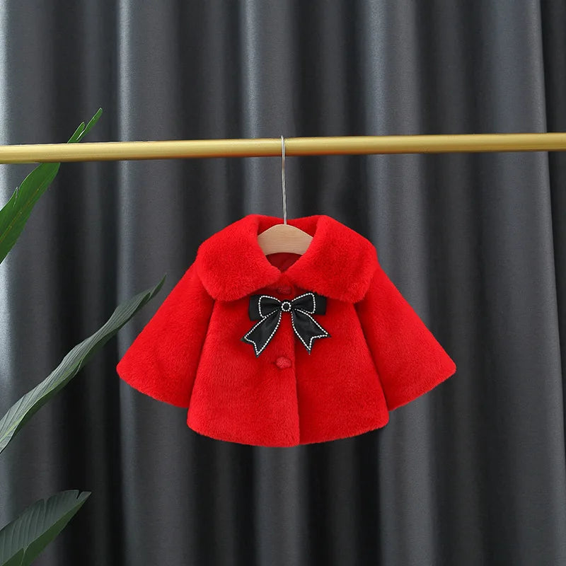 Winter Baby Girl Clothes Windproof Warm Toddler Cotton Coat New Born Korean Style Jacket For Girls Infant Overalls Kids Wear (Available)
