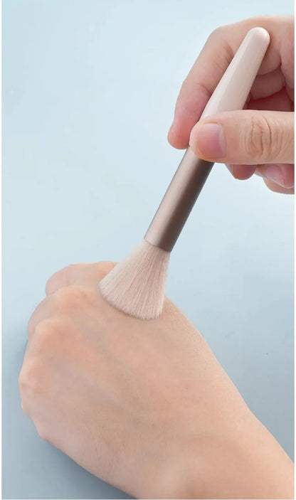 Mini Brush 8-Piece Makeup Bag Portable Concealer Powder Brush Set Soft Fur Make-up Tool Bag Foundation Brush Makeup Brush Set