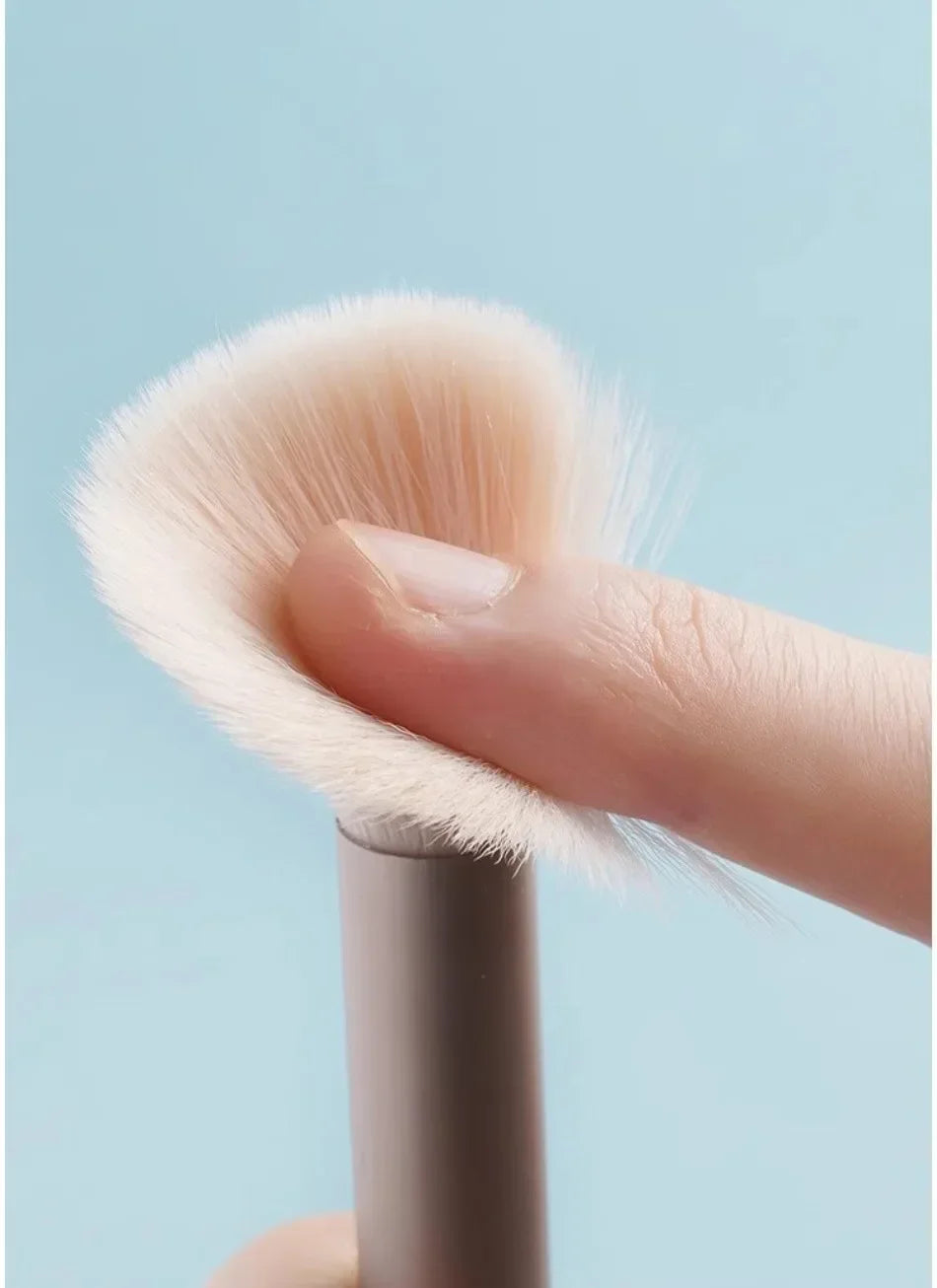 Mini Brush 8-Piece Makeup Bag Portable Concealer Powder Brush Set Soft Fur Make-up Tool Bag Foundation Brush Makeup Brush Set