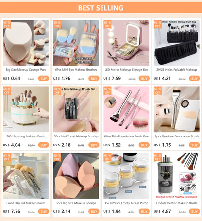 3pcs Mini Finger Puff Cosmetic Cushion Puff Concealer Foundation Detail Makeup Sponge Puff Set Professional Beauty Tools