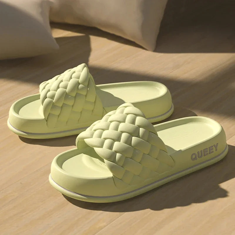 Women Cloud Sandals Bangladesh - Anti-Slip Thick Sole Summer Slippers for Women