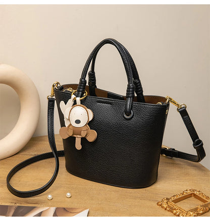 2024 New Bucket Bag for Women, Fashionable and Versatile, Handheld, Diagonal, High End, Single Shoulder, Small and Unique Design