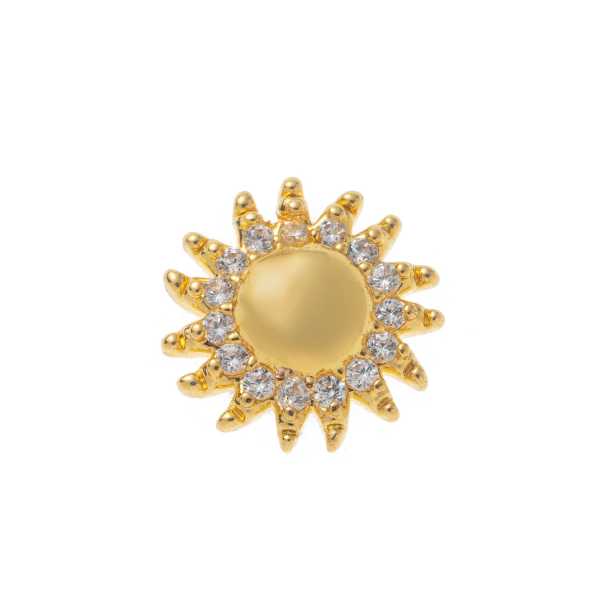 Ins Style Glass Box Pendant Necklace for Women | Heart & Zircon Flower Sun Diamond Collarbone Chain