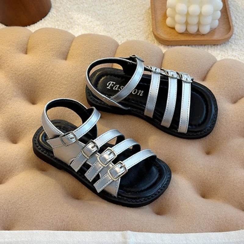Summer New Collection Forest Girl Shoe Hollow Princess Shoe Fashion Roman Sandals Soft Sole Boy Beach Shoe
