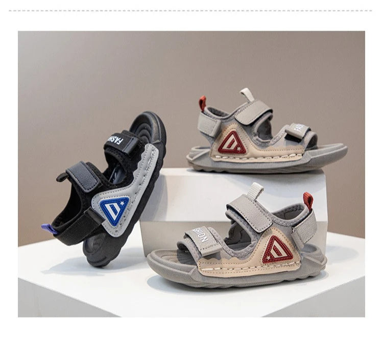 Summer New Fashion Trend Outdoor Beach Soft Sole Breathable Kids' Shoes Comfortable Cool Sneakers