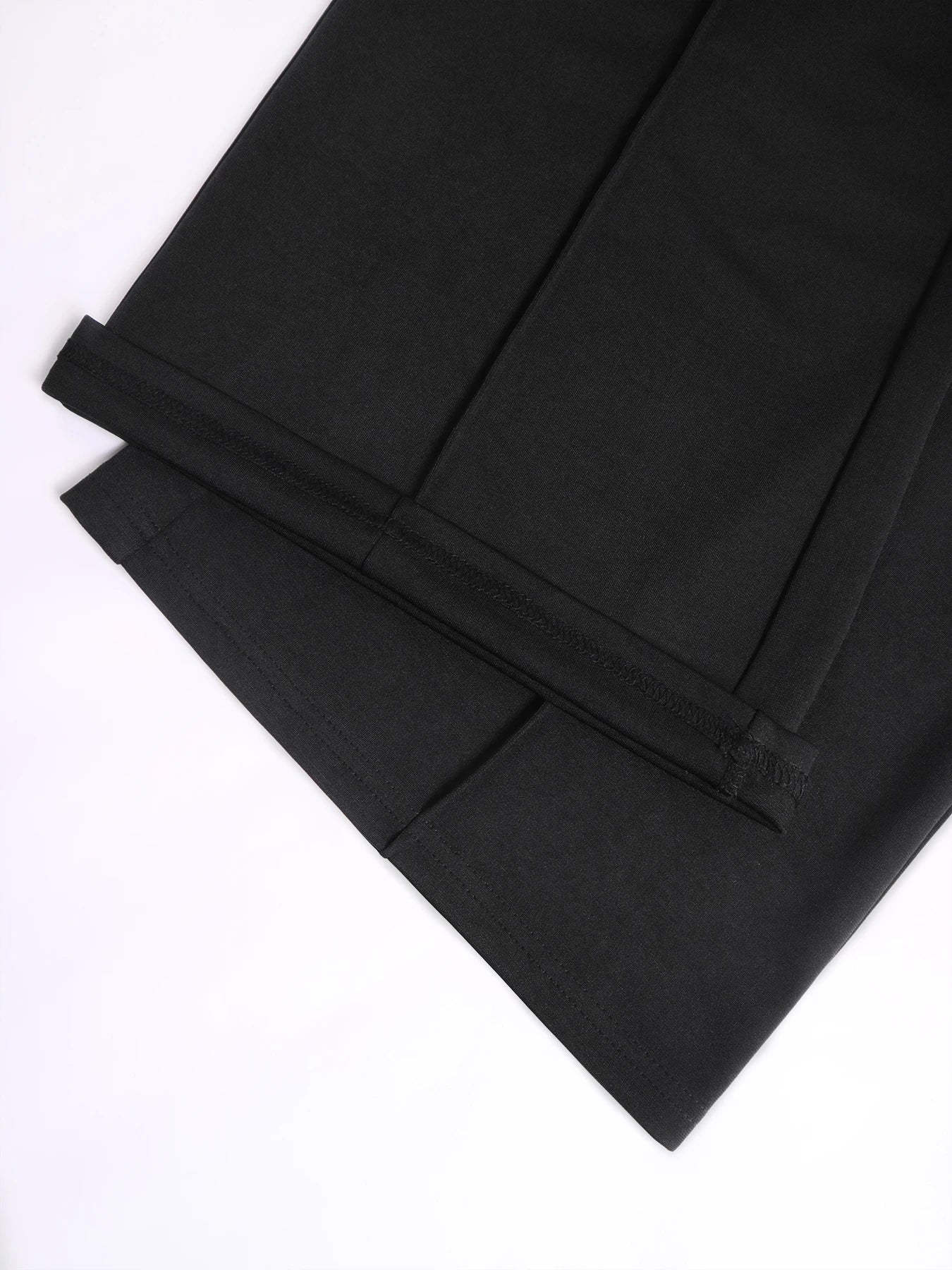 Women's Plain High Waist Straight Leg Pants, Chic Casual Comfy Zipper Button Trousers for Daily Wear, Pants for Women