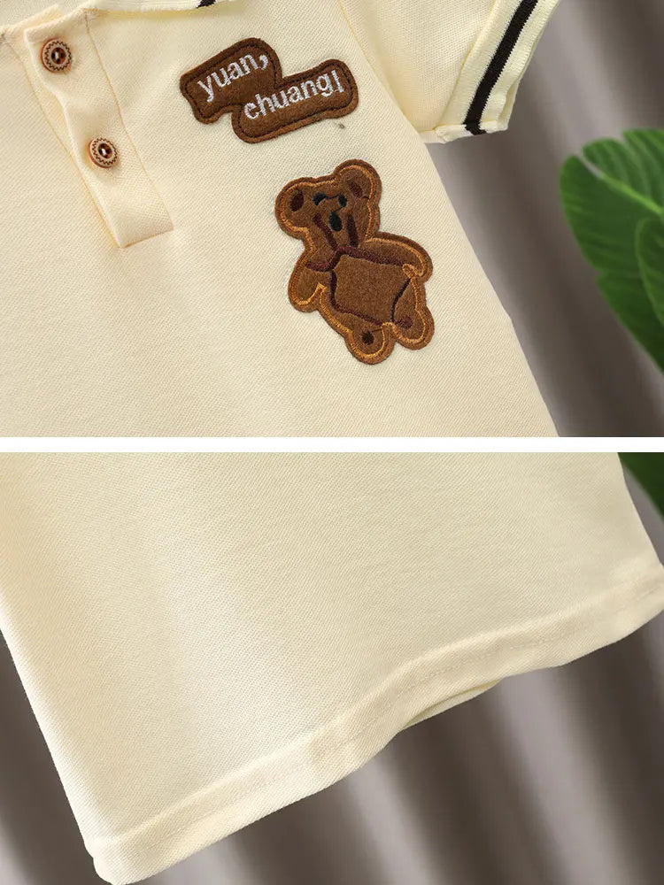 Summer Fashion Baby Boy Clothes Sets T-shirt  Toddler Casual Clothing Suits Children Kids Boys Outfits Suit