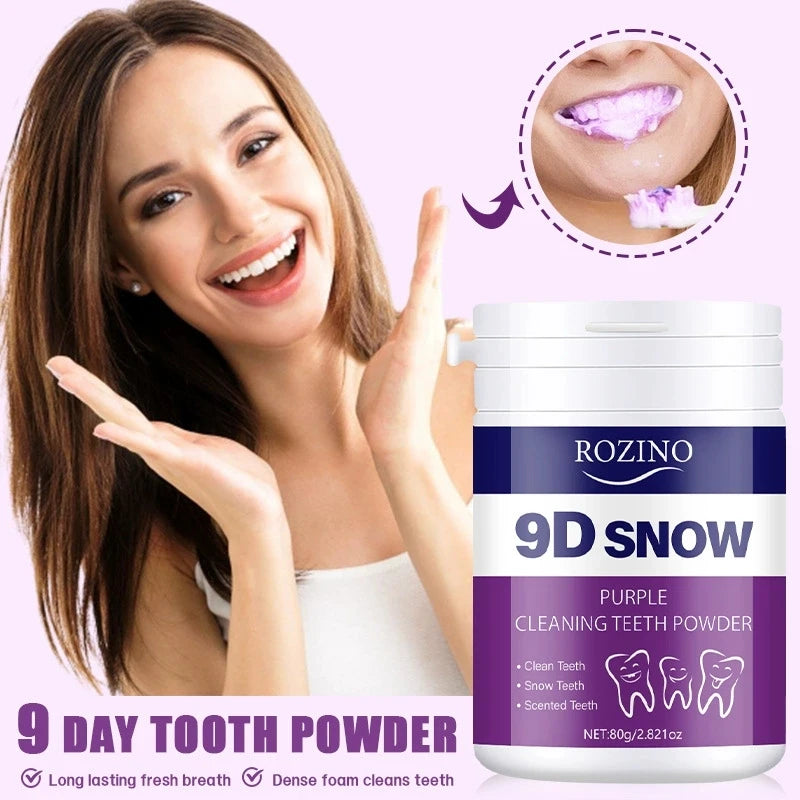 Teeth Cleaning Powder Sulfate Free Deep Cleaning and Polishing Fresh Breath Toothpaste Natural Pearl Essence