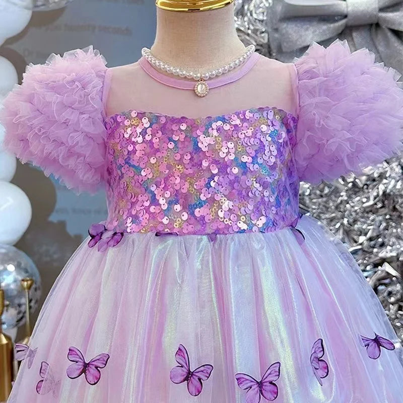New Girls Dresses For Kids Girl Princess Dress Clothes Children Birthday Christmas Party Clothing Evening Party Kids 3-7T