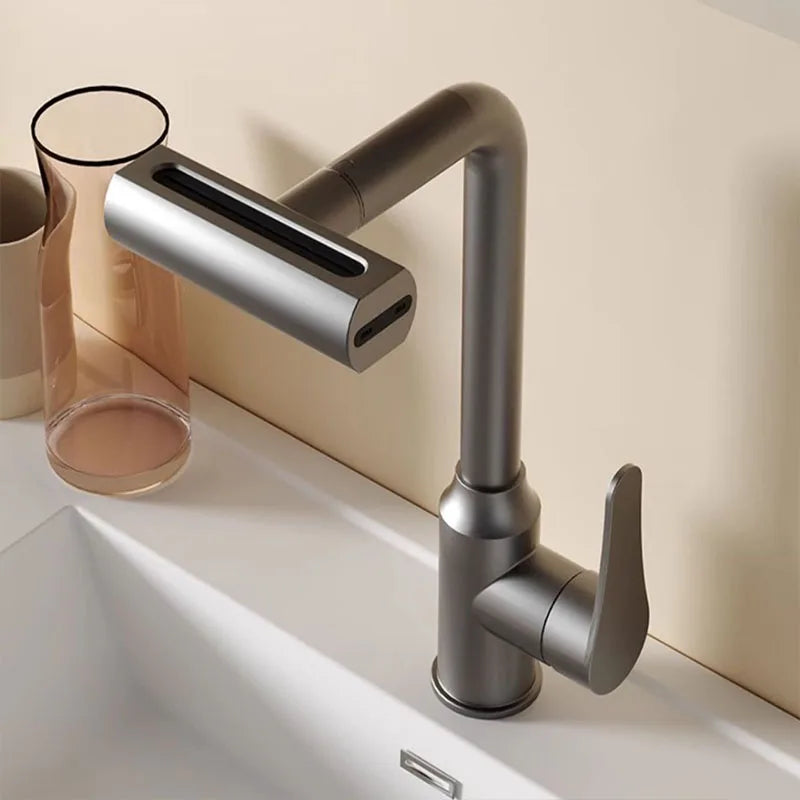 Basin Faucet Kitchen Sink Faucet Stainless Steel Hot and Cold Tap Toilet Water Mixer Tap Bathroom Accessories