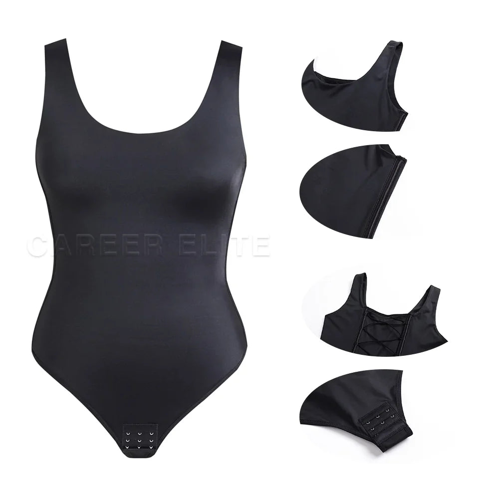 Shapewear for Women Fajas Colombianas Hourglass Waist Butt Lifter Panty Slimming Thigh Body Shaper Invisible Shaping Bodysuit