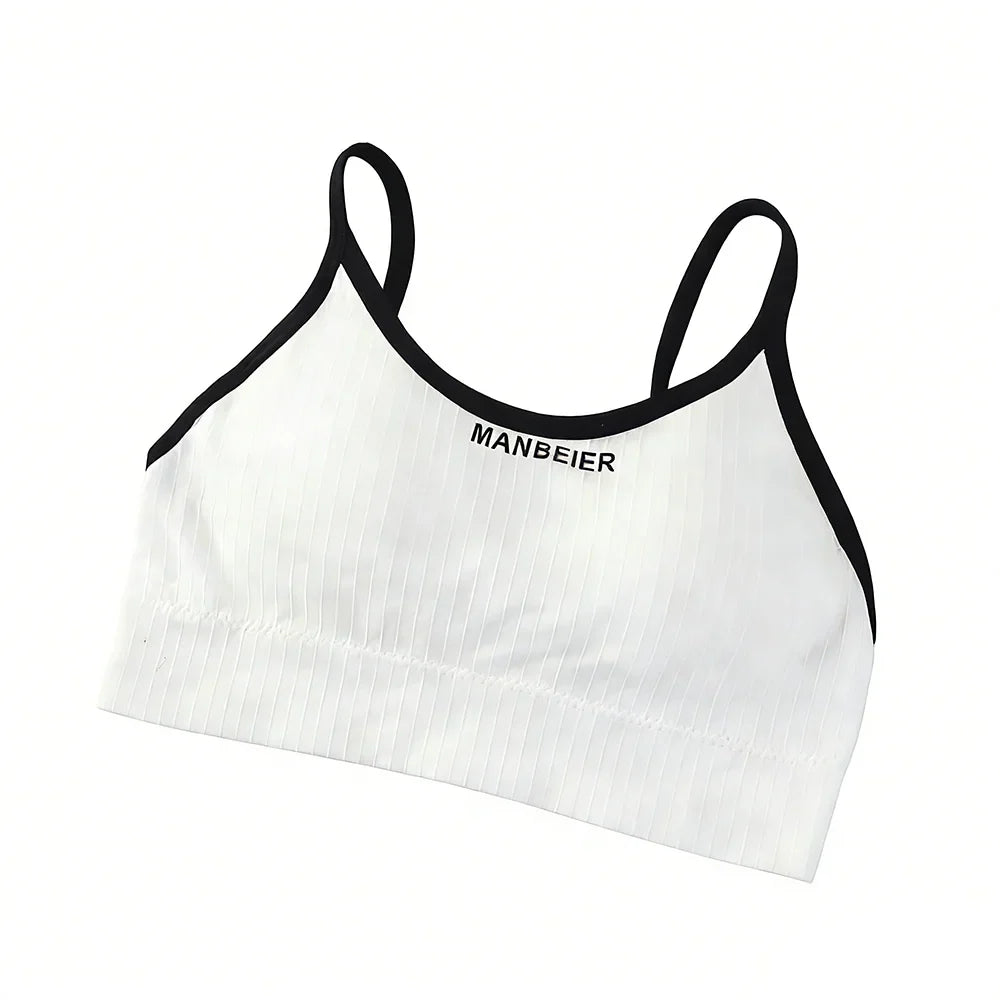 Comfortable Lingerie Wireless Bra Simple Elastic Brassiere for Women Underwear Seamless Bras Sport