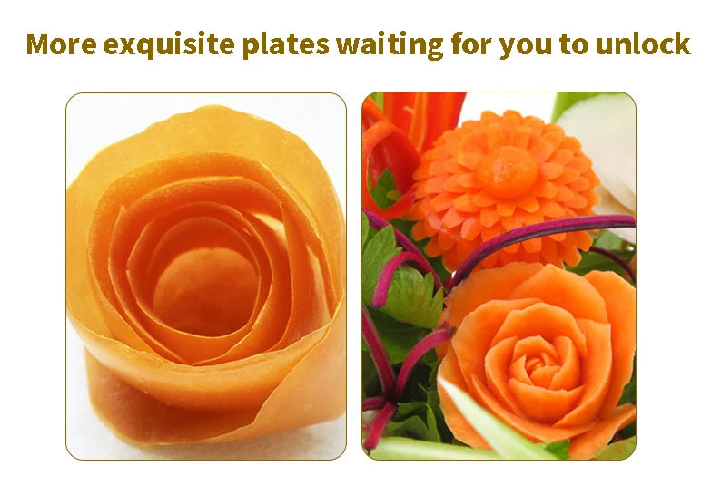 Vegetable Fruit Cutter Household Spiral Funnel Flower Shredder Peeler Artifact Portable Fast Carrot Cutter Slicer Spiral Cutter