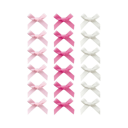 18 piece set of women's hair accessories, colorful ribbons, bows, hair clips, fashionable, sweet, cute hair claw straps, lace el